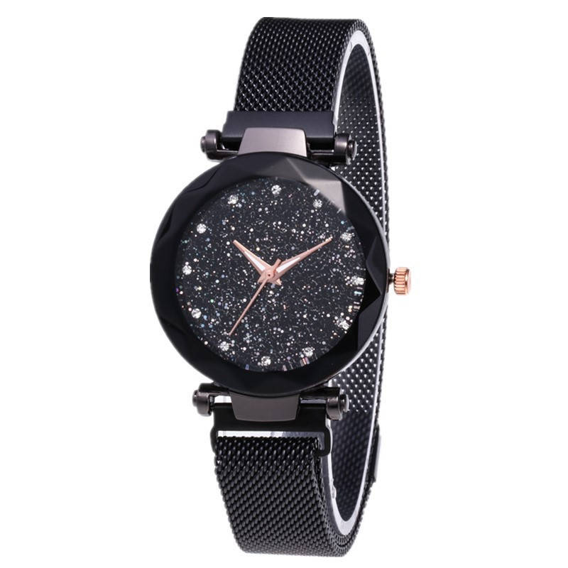 Женские часы звездного неба c магнитным ремешком Starry Sky Watch с камнями сваровски черный
Женские часы звездного неба c магнитным ремешком Starry Sky Watch с камнями сваровски черный