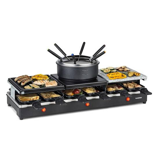 Fonduelette XL 3-в-1 раклет-гриль и фондю Электрогриль, раклет-гриль, черный , 1650 ватт
Fonduelette XL 3-в-1 раклет-гриль и фондю Электрогриль, раклет-гриль, черный , 1650 ватт
