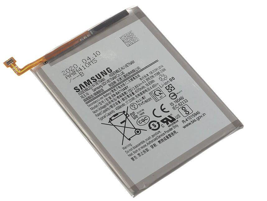 Аккумулятор (батарея) Samsung A715 (SM-A715F, SM-A715F/DS) Galaxy A71 EB-BA715ABY 4500mAh Оригинал
Аккумулятор (батарея) Samsung A715 (SM-A715F, SM-A715F/DS) Galaxy A71 EB-BA715ABY 4500mAh Оригинал