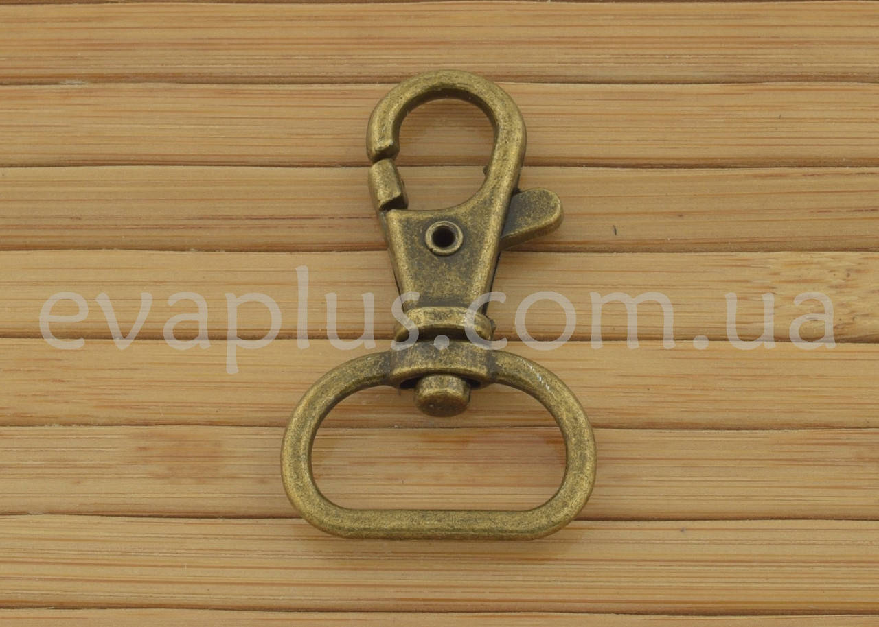 Карабин для сумки 16 мм. 516А (антик) 
Карабин для сумки 16 мм. 516А (антик)