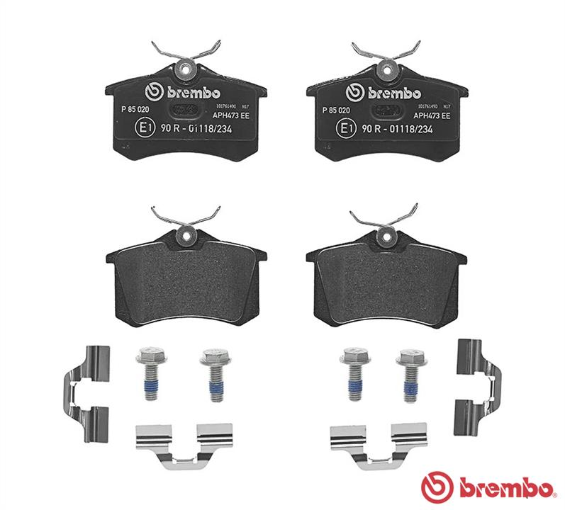 Тормозные колодки зад. Golf 4, Passat B5, Bora, Octavia, Fabia, 308, 307, 207, 208, 807 BREMBO P85020
Тормозные колодки зад. Golf 4, Passat B5, Bora, Octavia, Fabia, 308, 307, 207, 208, 807 BREMBO P85020