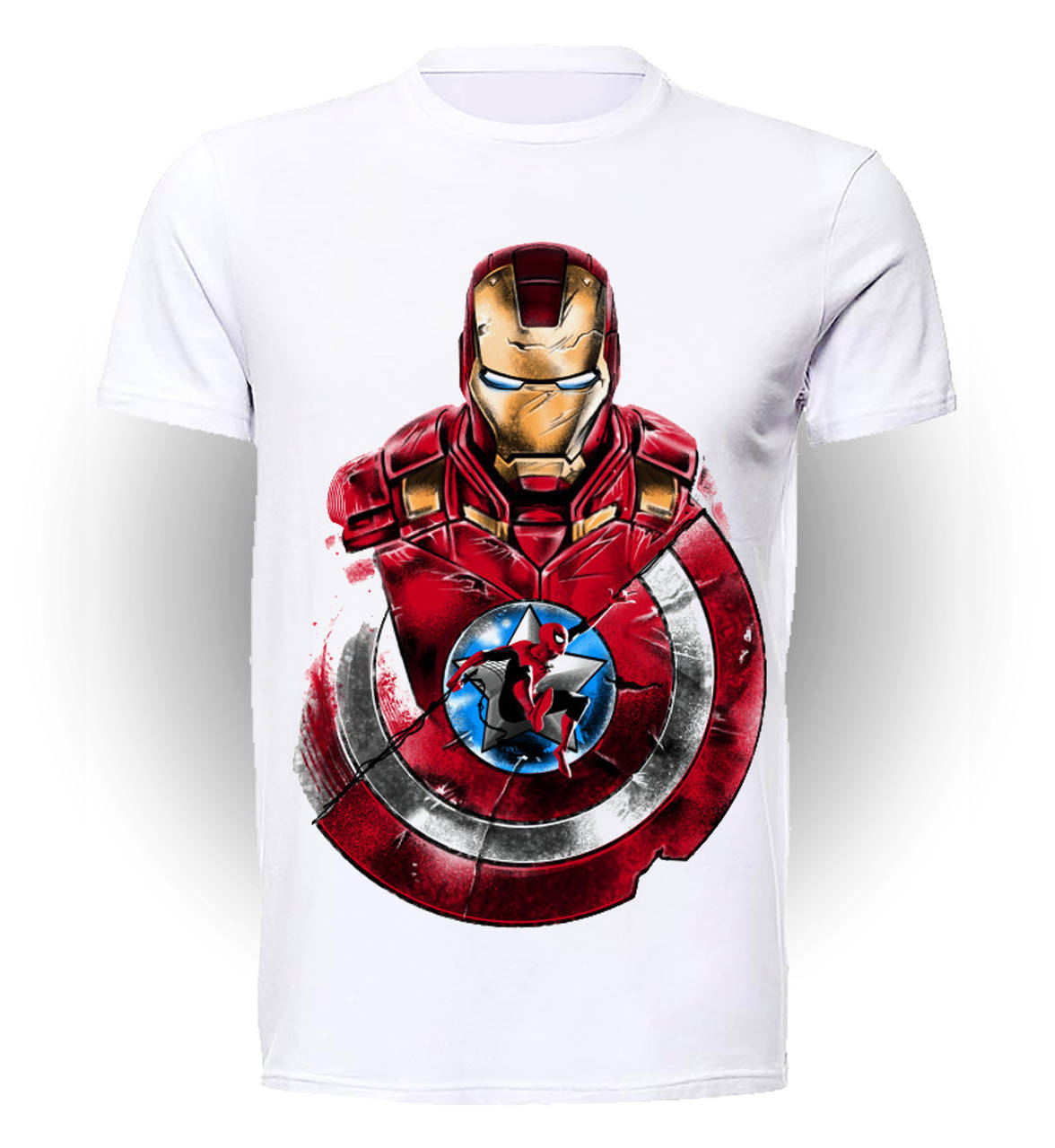 Футболка мужская GeekLand Железный Человек Iron Man with shield and spidey art IM.01.063.448
Футболка мужская GeekLand Железный Человек Iron Man with shield and spidey art IM.01.063.448