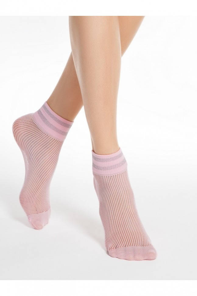 Носки женские Conte Fantasy (132) полиамидные короткие люрекс, 23-25 (36-39), light pink, Розовый
Носки женские Conte Fantasy (132) полиамидные короткие люрекс, 23-25 (36-39), light pink, Розовый