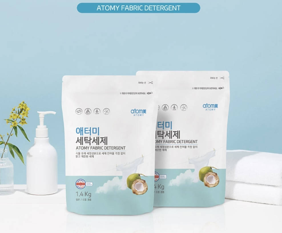 Atomy fabric detergent. Сыпучий стиральный порошок Атоми. 100г. Atomy Kolmar. Южная Корея
Atomy fabric detergent. Сыпучий стиральный порошок Атоми. 100г. Atomy Kolmar. Южная Корея