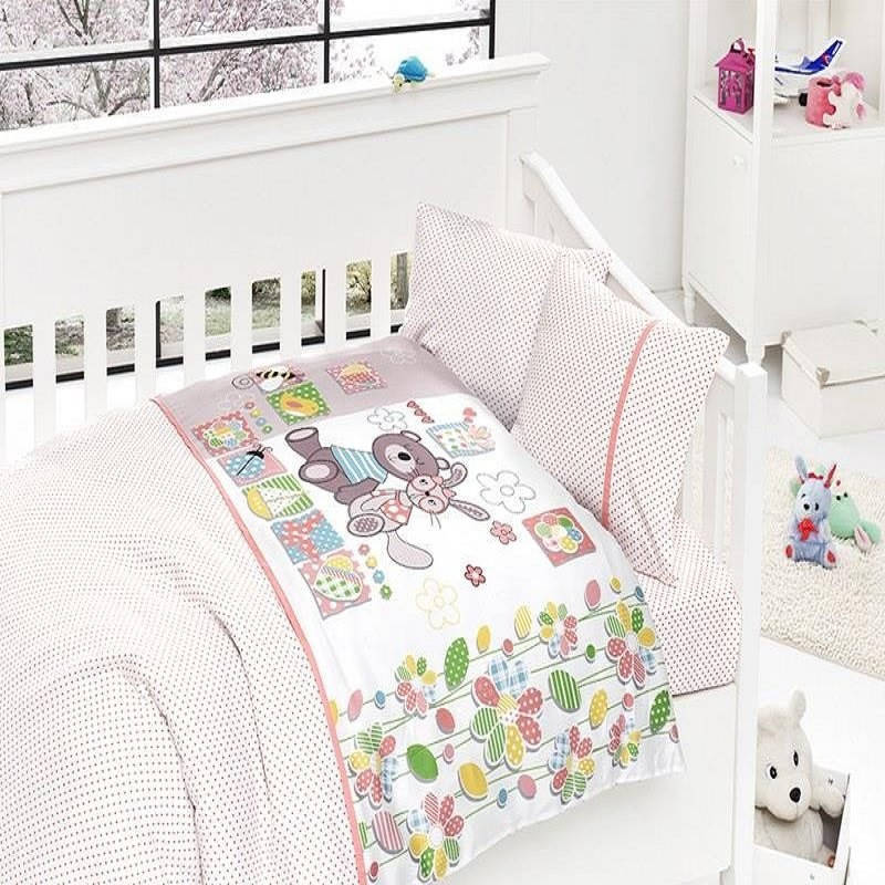 Комплект детского постельного белья из бамбука First Choice Baby в кроватку (для девочки) ведмедик з зайчиком, Алый
Комплект детского постельного белья из бамбука First Choice Baby в кроватку (для девочки) ведмедик з зайчиком, Алый