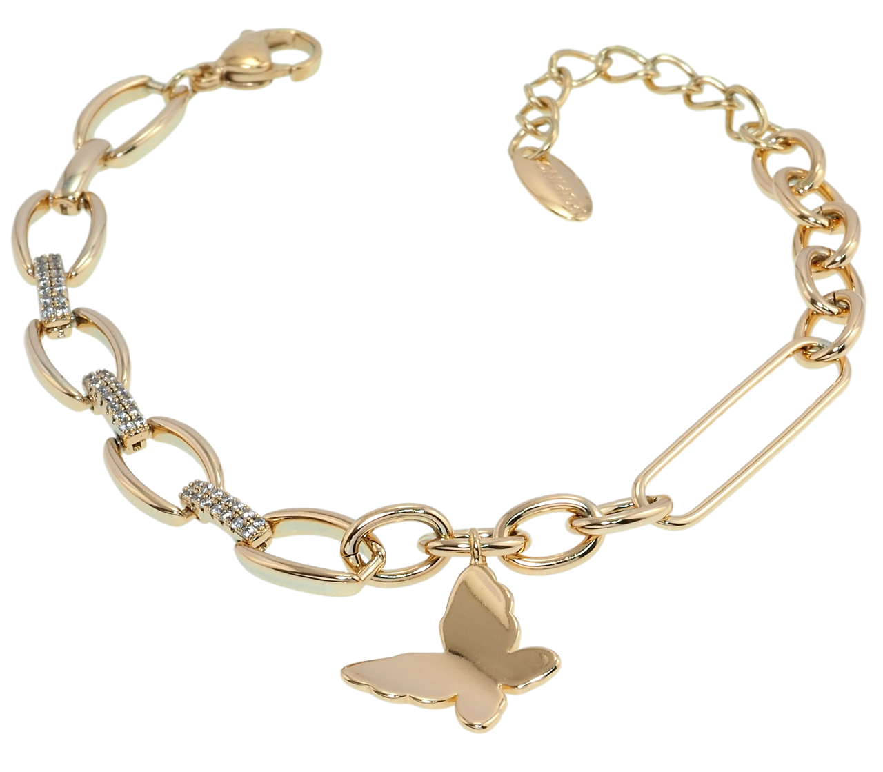 Браслет Xuping Позолота 18K "Якорное плетение с подвеской бабочка" длина с доп.цепочкой 17-20см х 6-8мм
Браслет Xuping Позолота 18K "Якорное плетение с подвеской бабочка" длина с доп.цепочкой 17-20см х 6-8мм
