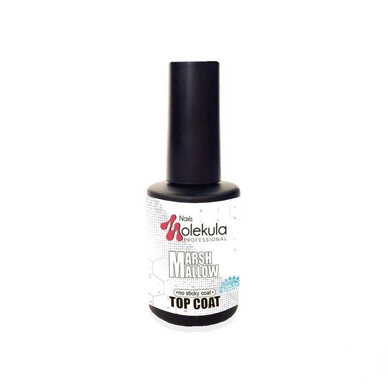 Закрепитель с белыми точками без липкого слоя Molekula Marshmallow No Sticky Top Coat 12 мл (16500Gu)
Закрепитель с белыми точками без липкого слоя Molekula Marshmallow No Sticky Top Coat 12 мл (16500Gu)