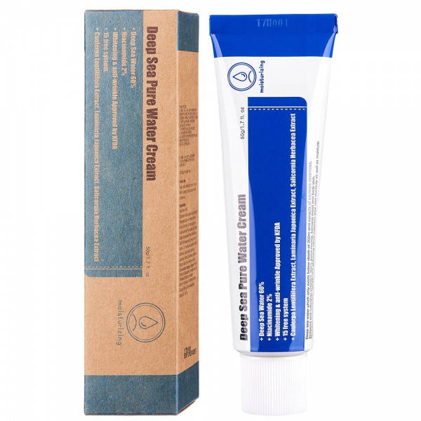 Крем с морской водой для глубокого увлажнения кожи Purito Deep Sea Pure Water Cream 50g
Крем с морской водой для глубокого увлажнения кожи Purito Deep Sea Pure Water Cream 50g