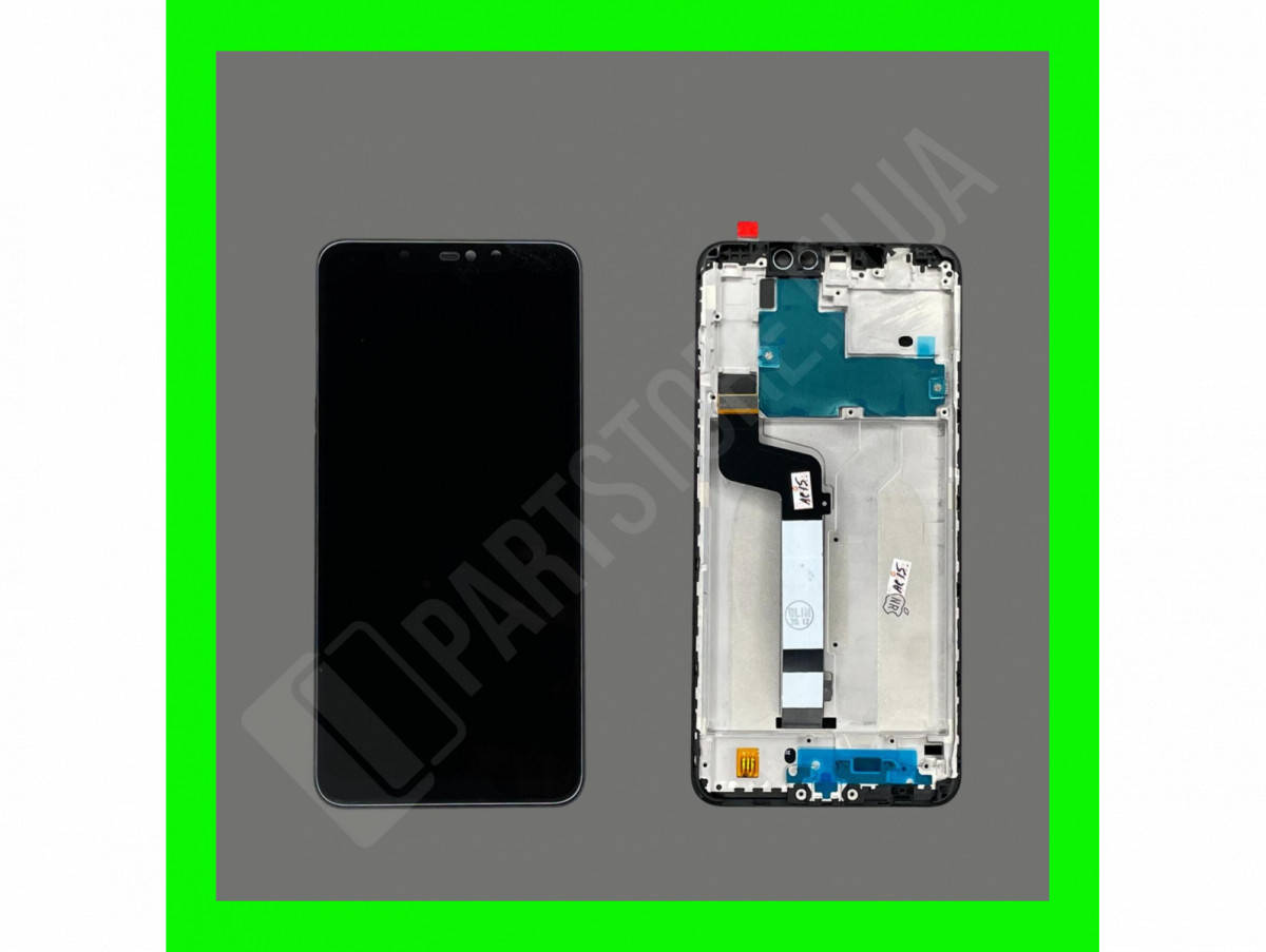Дисплей Xiaomi Redmi Note 6 Pro с сенсором и рамкой, черный (оригинальные комплектующие)
Дисплей Xiaomi Redmi Note 6 Pro с сенсором и рамкой, черный (оригинальные комплектующие)