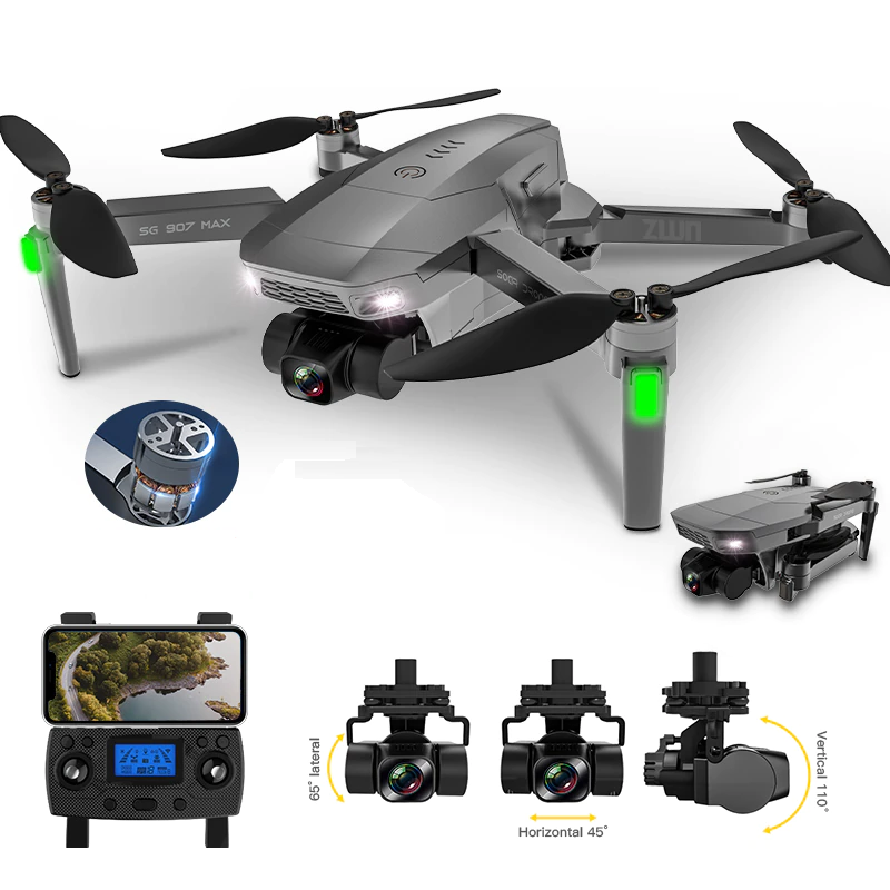 Дрон Квадрокоптер ZLRC SG907 Pro Max с 4K и HD-камерами, 5G Wi-Fi FPV GPS, БК моторы 1,2 км, до 25 мин в сумке
Дрон Квадрокоптер ZLRC SG907 Pro Max с 4K и HD-камерами, 5G Wi-Fi FPV GPS, БК моторы 1,2 км, до 25 мин в сумке