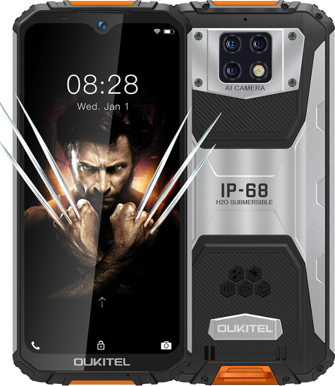 OUKITEL WP6 4/128Gb Orange/Black, 10000 mAh, IP69K, 48 Mpx, Дисплей 6.3", Защищенный смартфон Oukitel WP6, Оранжевый
OUKITEL WP6 4/128Gb Orange/Black, 10000 mAh, IP69K, 48 Mpx, Дисплей 6.3", Защищенный смартфон Oukitel WP6, Оранжевый