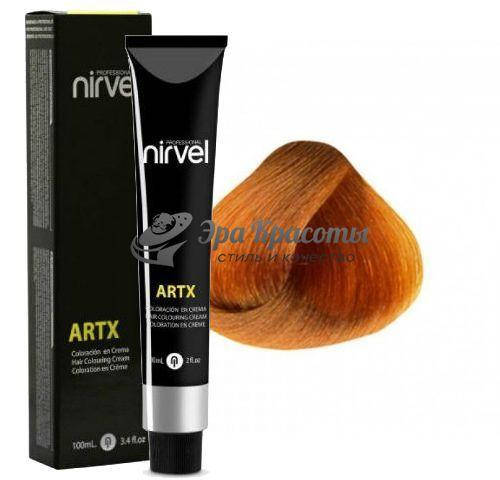 Крем-краска для волос 8/44 Интенсивный светлый медный блондин Artx Nirvel Professional, 100 мл
Крем-краска для волос 8/44 Интенсивный светлый медный блондин Artx Nirvel Professional, 100 мл
