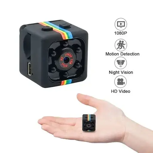 Беспроводная мини камера видеонаблюдения SQ11 Mini DV 1080P 
Беспроводная мини камера видеонаблюдения SQ11 Mini DV 1080P