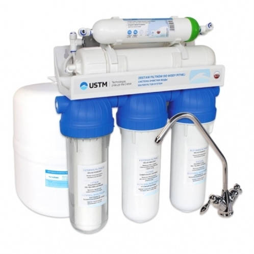 Система обратного осмоса USTM RO-6 EMI с минерализатором
Система обратного осмоса USTM RO-6 EMI с минерализатором