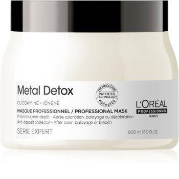 Маска для предотвращения металлических накоплений в волосах Serie Expert Metal Detox Anti-deposit Protector
Маска для предотвращения металлических накоплений в волосах Serie Expert Metal Detox Anti-deposit Protector