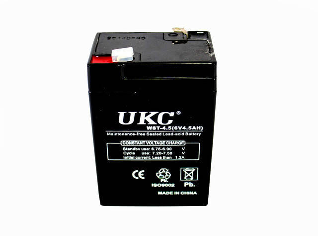 Герметичный кислотно-свинцовый аккумулятор BATTERY RB 640 6V 4A UKC | аккумуляторная батарея, ELITE
Герметичный кислотно-свинцовый аккумулятор BATTERY RB 640 6V 4A UKC | аккумуляторная батарея, ELITE