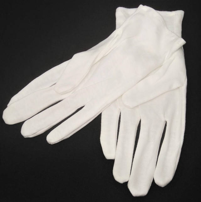 Перчатки хлопчатобумажные белые, размер, Белый 
Перчатки хлопчатобумажные белые, размер, Белый