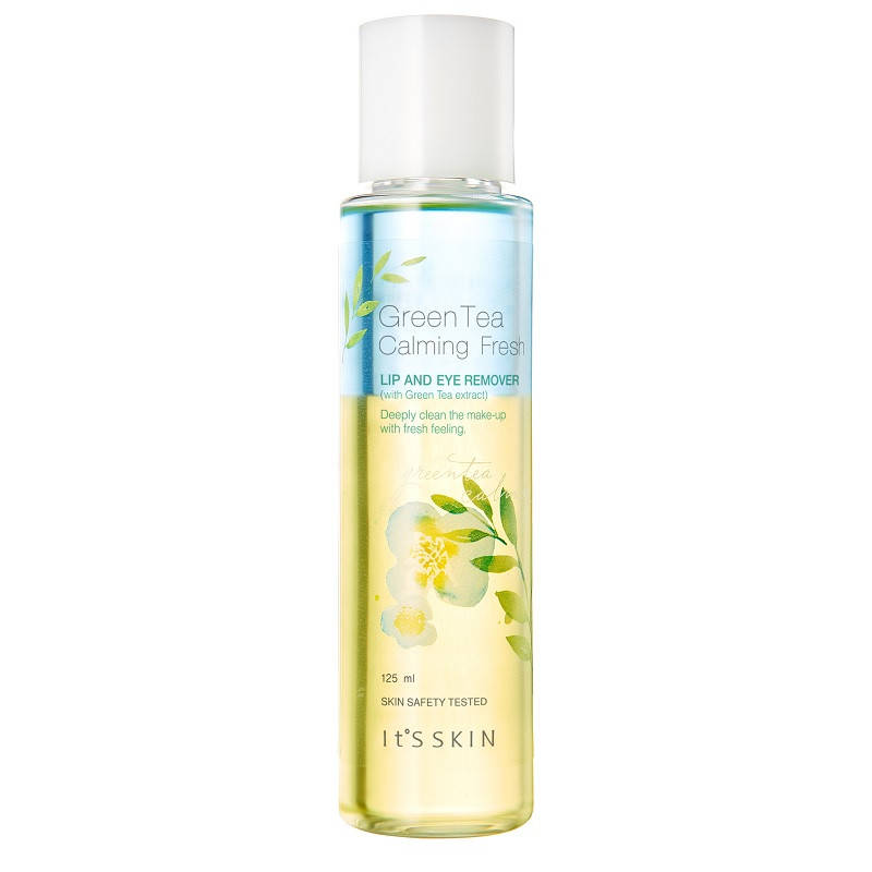 Ремувер для снятие макияжа с глаз и губ с зеленым чаем It’s Skin Green Tea Calming Fresh remover, 125 мл
Ремувер для снятие макияжа с глаз и губ с зеленым чаем It’s Skin Green Tea Calming Fresh remover, 125 мл