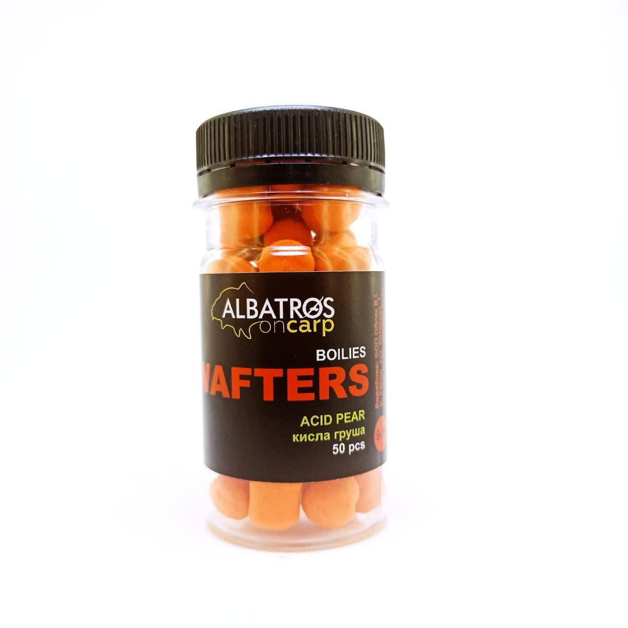 Вафтерсы бойлы нейтральной плавучести WAFTERS ACID PEAR (КИСЛАЯ ГРУША) 11*9 "Albatros on Carp"
Вафтерсы бойлы нейтральной плавучести WAFTERS ACID PEAR (КИСЛАЯ ГРУША) 11*9 "Albatros on Carp"