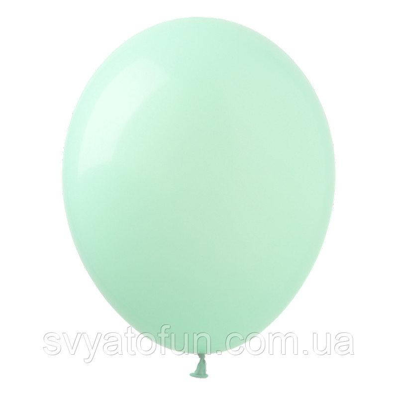 Латексные воздушные шарики 12" Macaron Green (зеленый) 20шт/уп Kalisan