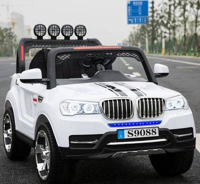 Детский электромобиль Джип «BMW» M 3118EBLR-1 White (MP3, SD карта, USB, моторы 4x45W, акум.12V10AH), Белый
Детский электромобиль Джип «BMW» M 3118EBLR-1 White (MP3, SD карта, USB, моторы 4x45W, акум.12V10AH), Белый