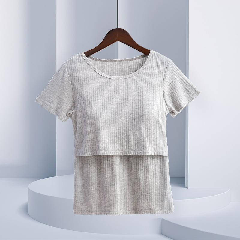 Футболка для кормления и беременных Bella Mama, цвет светло-серый
Футболка для кормления и беременных Bella Mama, цвет светло-серый