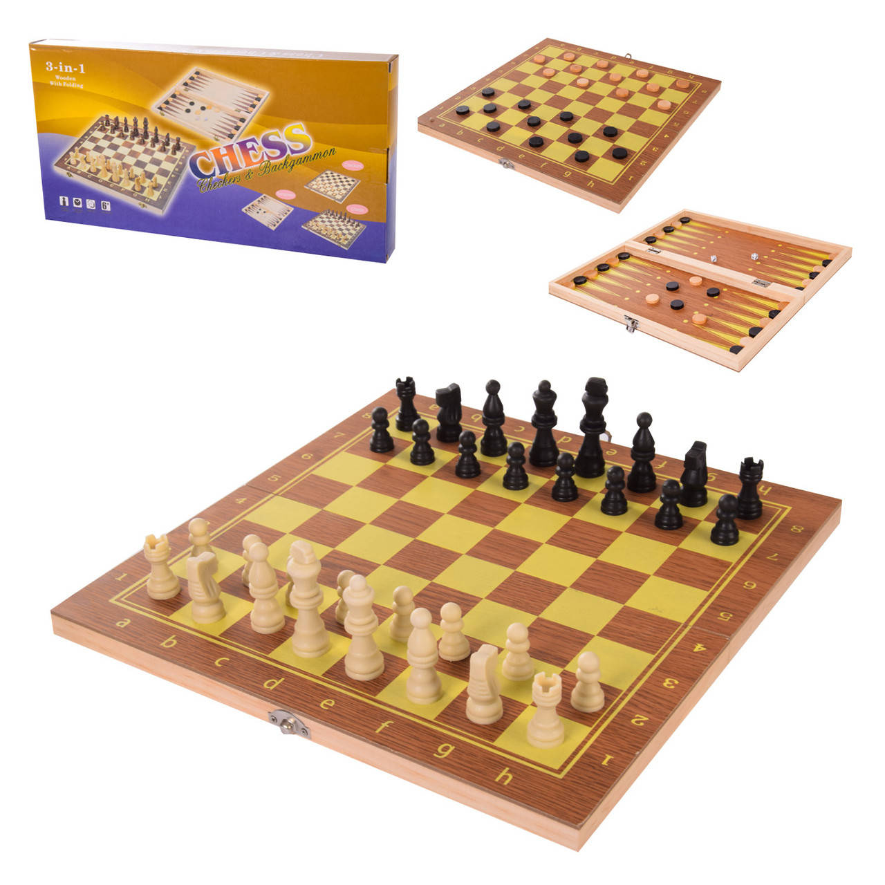Шахматы 623A 3 в 1 ,шахматы,шашки,нарды,в кор.– 34.5*3.5*18 см, р-р игрушки – 34*34*1.5 см
Шахматы 623A 3 в 1 ,шахматы,шашки,нарды,в кор.– 34.5*3.5*18 см, р-р игрушки – 34*34*1.5 см