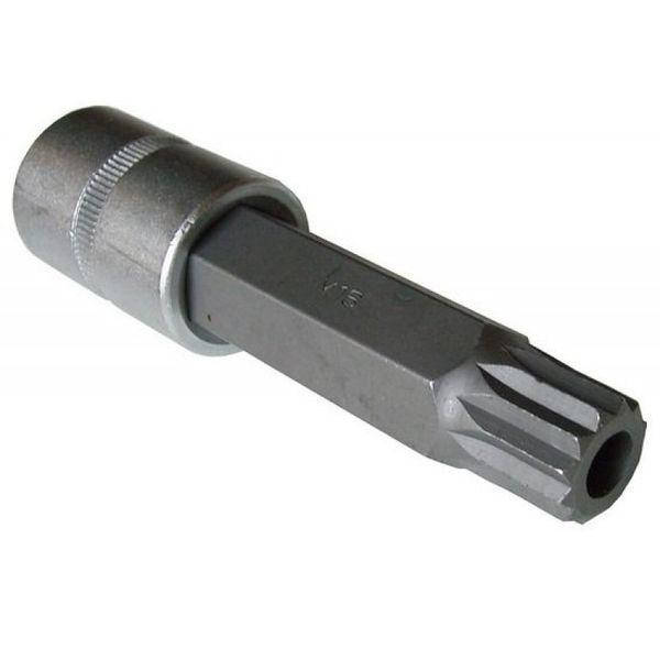 Головка-бита SPLINE 12-лучевая M14 с отверстием 1/2" (L-55мм) ROCKFORCE RF-34805514T 
Головка-бита SPLINE 12-лучевая M14 с отверстием 1/2" (L-55мм) ROCKFORCE RF-34805514T