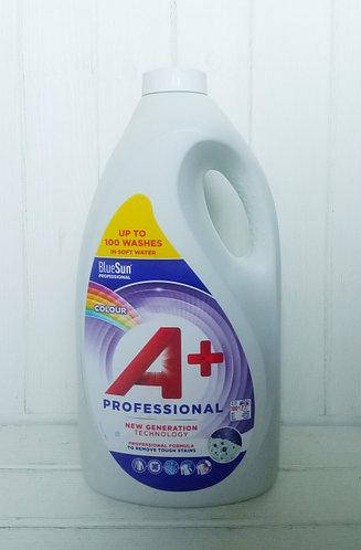Гель для прання A+ Professional Colour для кольорової білизни, 5.005 л (100 прань)
Гель для прання A+ Professional Colour для кольорової білизни, 5.005 л (100 прань)