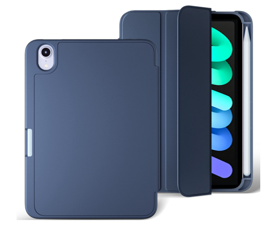 Чехол-книжка DK Эко-кожа силикон Smart Case Стилус для Apple iPad mini 8.3" 6gen 2021 (A2567/ A2568) (dark, Синий
Чехол-книжка DK Эко-кожа силикон Smart Case Стилус для Apple iPad mini 8.3" 6gen 2021 (A2567/ A2568) (dark, Синий