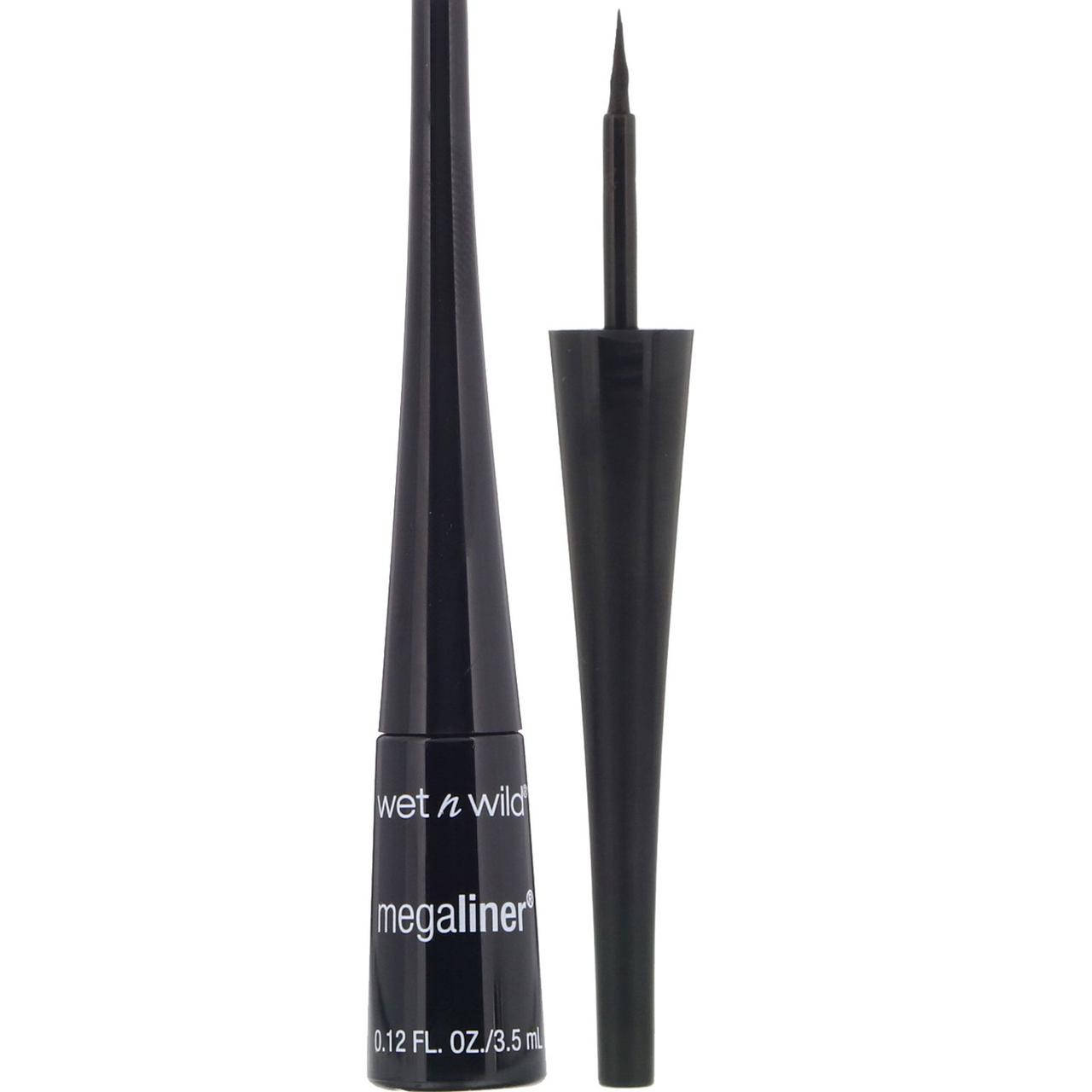 Wet n Wild, Жидкая подводка для глаз MegaLiner, черный цвет, 3,5 мл, официальный сайт, WNW-58711
Wet n Wild, Жидкая подводка для глаз MegaLiner, черный цвет, 3,5 мл, официальный сайт, WNW-58711