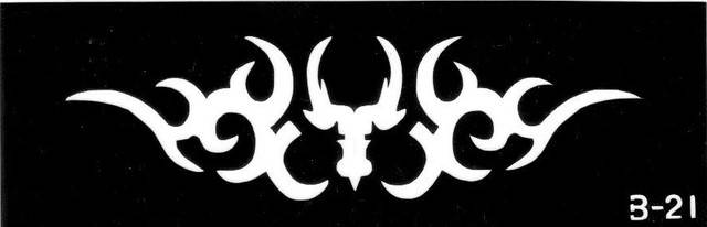 Трафареты для био-тату (№ B21)
Трафареты для био-тату (№ B21)