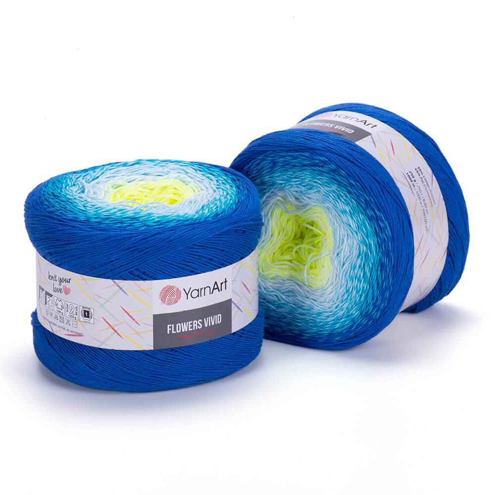 YarnArt Flowers Vivid (Ярнарт Фловерс Вивид) № 510 (Пряжа хлопковая, нитки для вязания), Секционное крашение
YarnArt Flowers Vivid (Ярнарт Фловерс Вивид) № 510 (Пряжа хлопковая, нитки для вязания), Секционное крашение