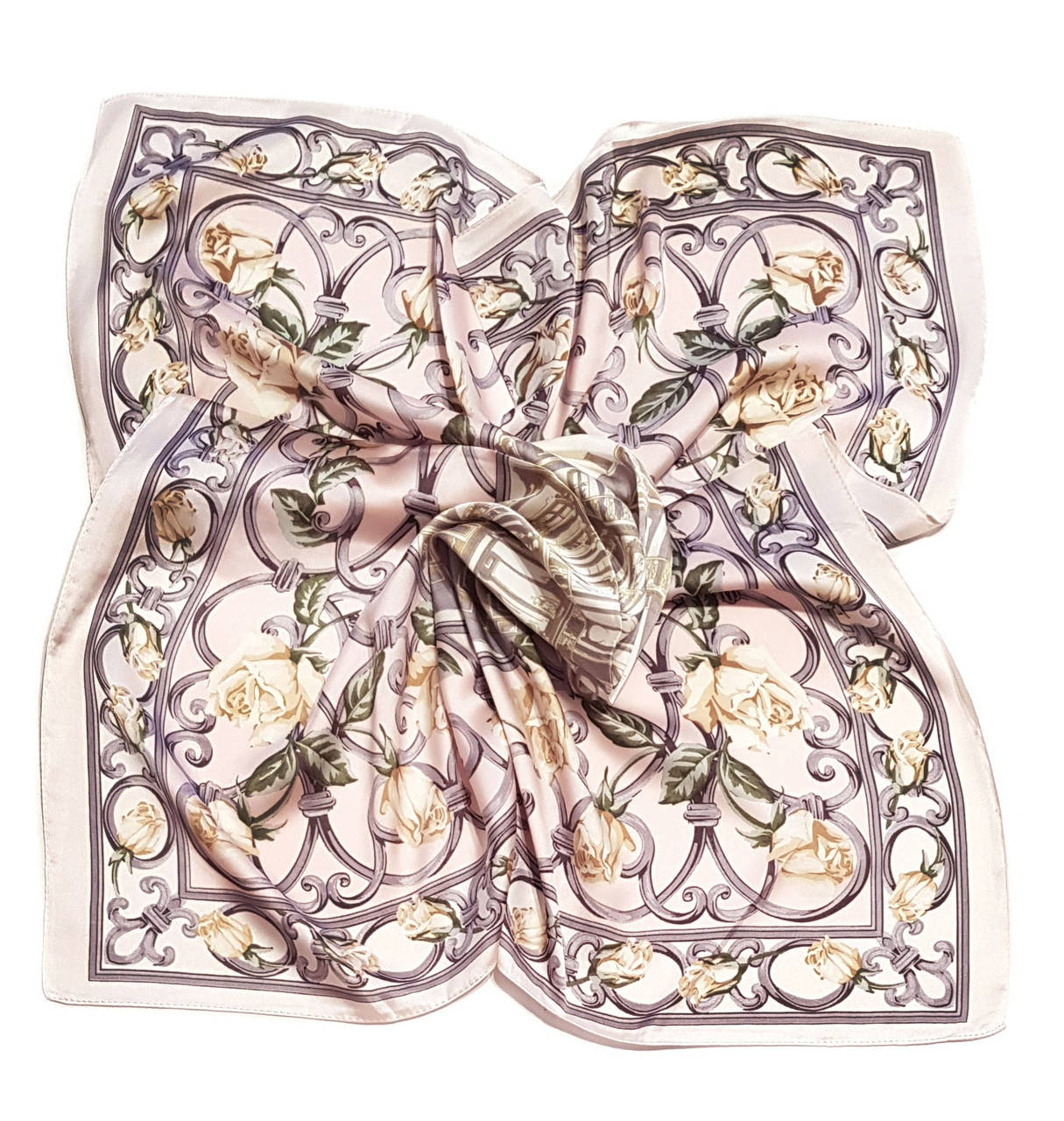 Платок шейный дизайн бренды модный стильный Лорина на шею на сумку на прическу, Розовый 
Платок шейный дизайн бренды модный стильный Лорина на шею на сумку на прическу, Розовый