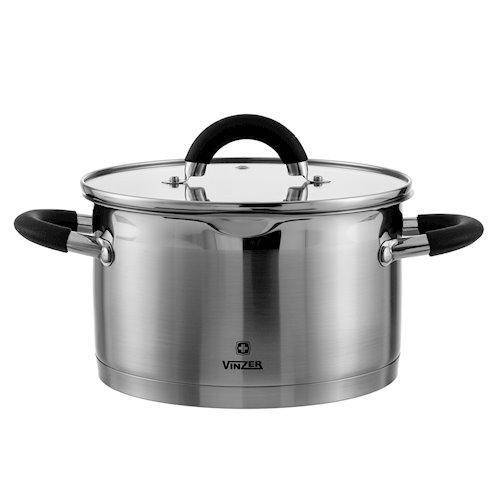 Кастрюля Vinzer Progresso 5,9л d24см h13,5см нержавейка, Кастрюля из нержавейки, Кастрюля с крышкой и ручками, Стальной
Кастрюля Vinzer Progresso 5,9л d24см h13,5см нержавейка, Кастрюля из нержавейки, Кастрюля с крышкой и ручками, Стальной