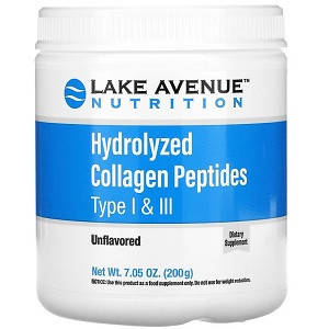Гидролизованные пептиды коллагена Lake Avenue Nutrition Hydrolyzed Collagen Peptides Type 1 & 3 (200 грамм.)
Гидролизованные пептиды коллагена Lake Avenue Nutrition Hydrolyzed Collagen Peptides Type 1 & 3 (200 грамм.)