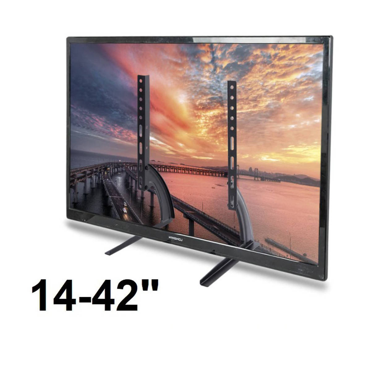Кронштейн для телевизора на стол V-Star D701 TV01 14"-42" подставка для телевизора, стойки крепление vesa (NS), Черный
Кронштейн для телевизора на стол V-Star D701 TV01 14"-42" подставка для телевизора, стойки крепление vesa (NS), Черный