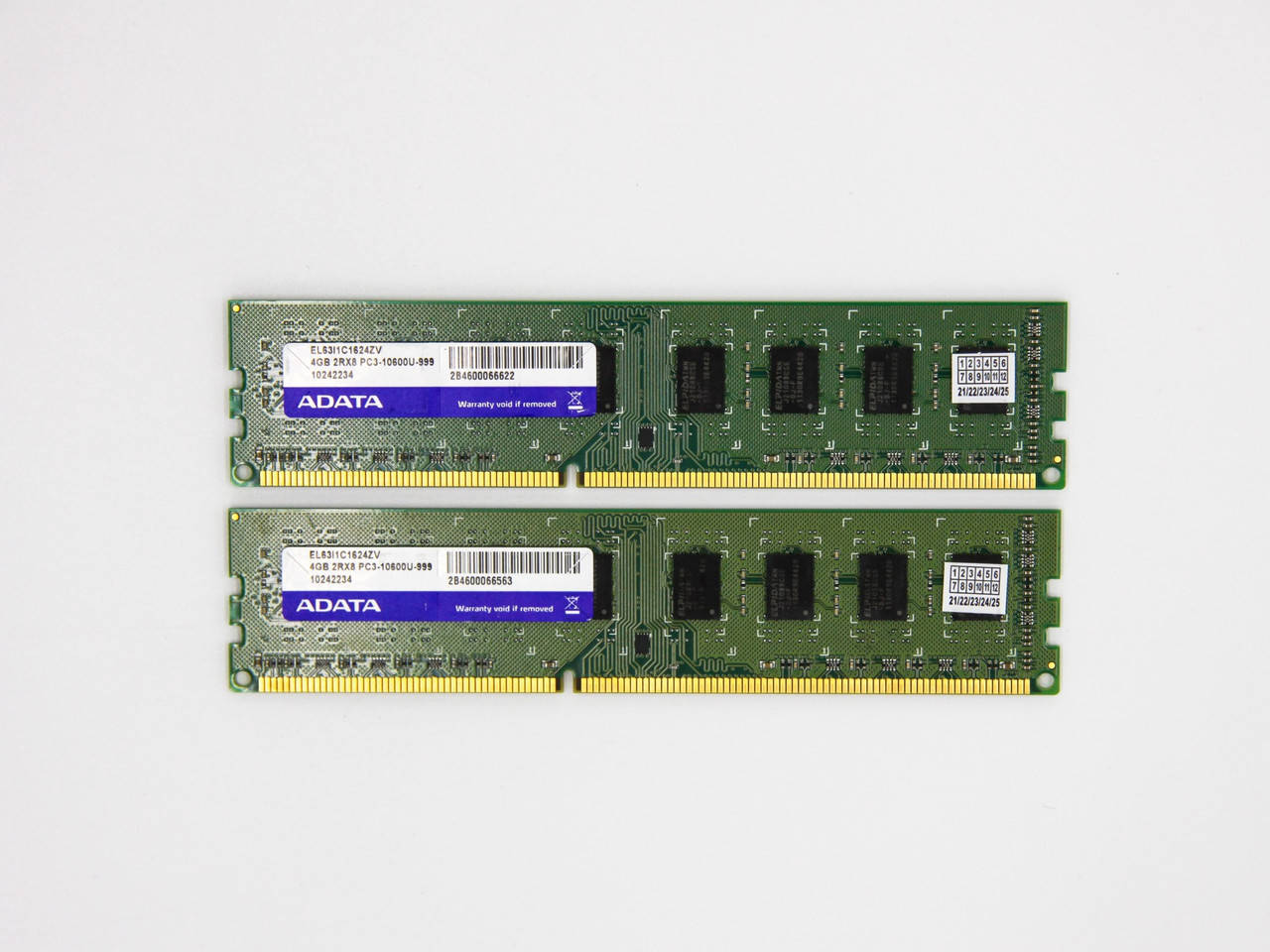 Оперативная память Adata DIMM 8Gb (2*4Gb) DDR3-1333MHz PC3-10600 CL9 (EL63I1C1624ZV) Б/У
Оперативная память Adata DIMM 8Gb (2*4Gb) DDR3-1333MHz PC3-10600 CL9 (EL63I1C1624ZV) Б/У