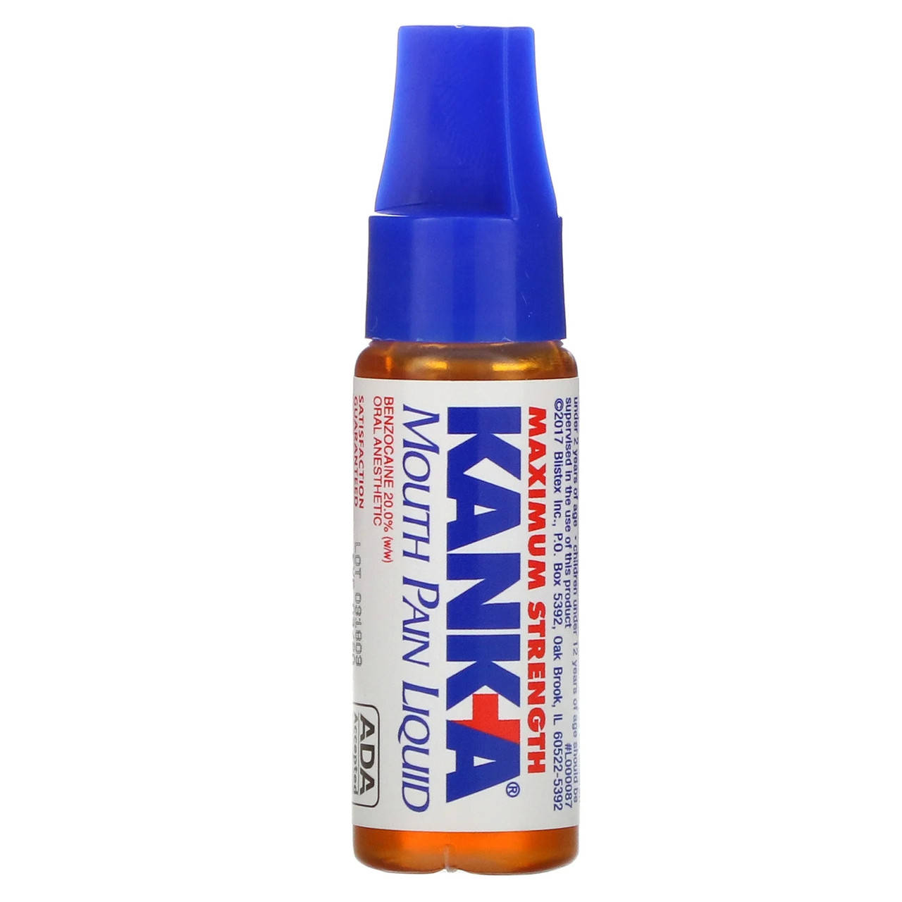Для ухода за полостью рта Blistex, Kank-A, Mouth Pain Liquid, 0.33 fl oz (9.75 ml) - Оригинал
Для ухода за полостью рта Blistex, Kank-A, Mouth Pain Liquid, 0.33 fl oz (9.75 ml) - Оригинал