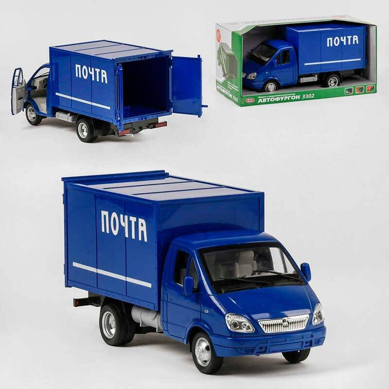 Газель 9123 А (12/2) “Play Smart” инерция, на батарейках, открывается кузов, свет, звук, в коробке
Газель 9123 А (12/2) “Play Smart” инерция, на батарейках, открывается кузов, свет, звук, в коробке