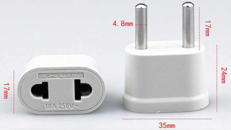 Переходник на евророзетку Binxing WN-20 White, 110-250V, 10A, 500W, в упаковке 100 штук, цена за штуку
Переходник на евророзетку Binxing WN-20 White, 110-250V, 10A, 500W, в упаковке 100 штук, цена за штуку