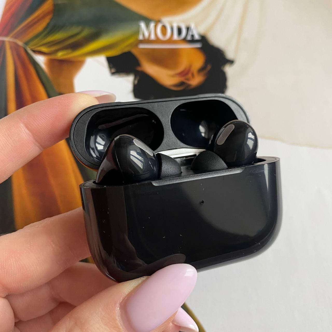 Беспроводные наушники black аирподс Про в дизайне AirPods Pro, Macaron pro черные, Черный
Беспроводные наушники black аирподс Про в дизайне AirPods Pro, Macaron pro черные, Черный