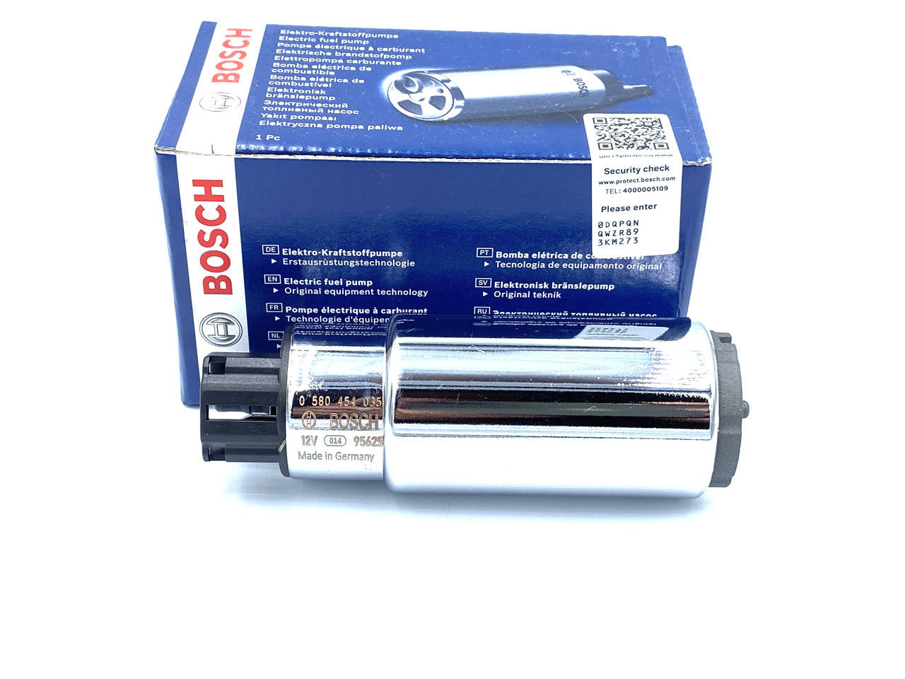 Электробензонасос ВАЗ 2104 2107 2108 2109 21099 2110 2111 2112 2113 2114 2115 2121 21213 Bosch (0 580 454 035) 
Электробензонасос ВАЗ 2104 2107 2108 2109 21099 2110 2111 2112 2113 2114 2115 2121 21213 Bosch (0 580 454 035)