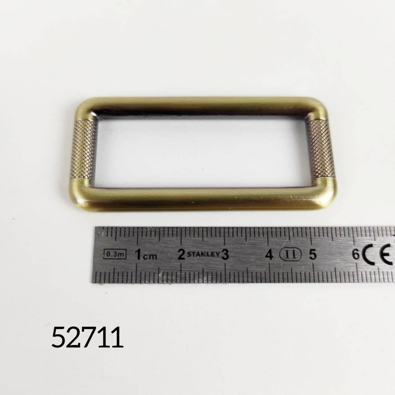 Рамка без перемычки, 50 мм, рифленая, антик 
Рамка без перемычки, 50 мм, рифленая, антик