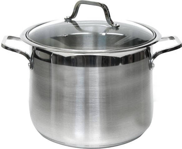Каструля з нержавіючої сталі зі скляною кришкою Bohmann BH-3425 20л, 34см, Стальной
Каструля з нержавіючої сталі зі скляною кришкою Bohmann BH-3425 20л, 34см, Стальной