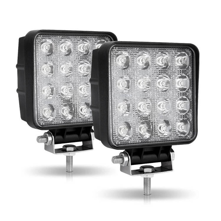 Светодиодная квадратная фара 12-24V 48W 6000K (10х10х4,5см) LED квадратные фары на авто, трактор, мотоцикл
Светодиодная квадратная фара 12-24V 48W 6000K (10х10х4,5см) LED квадратные фары на авто, трактор, мотоцикл