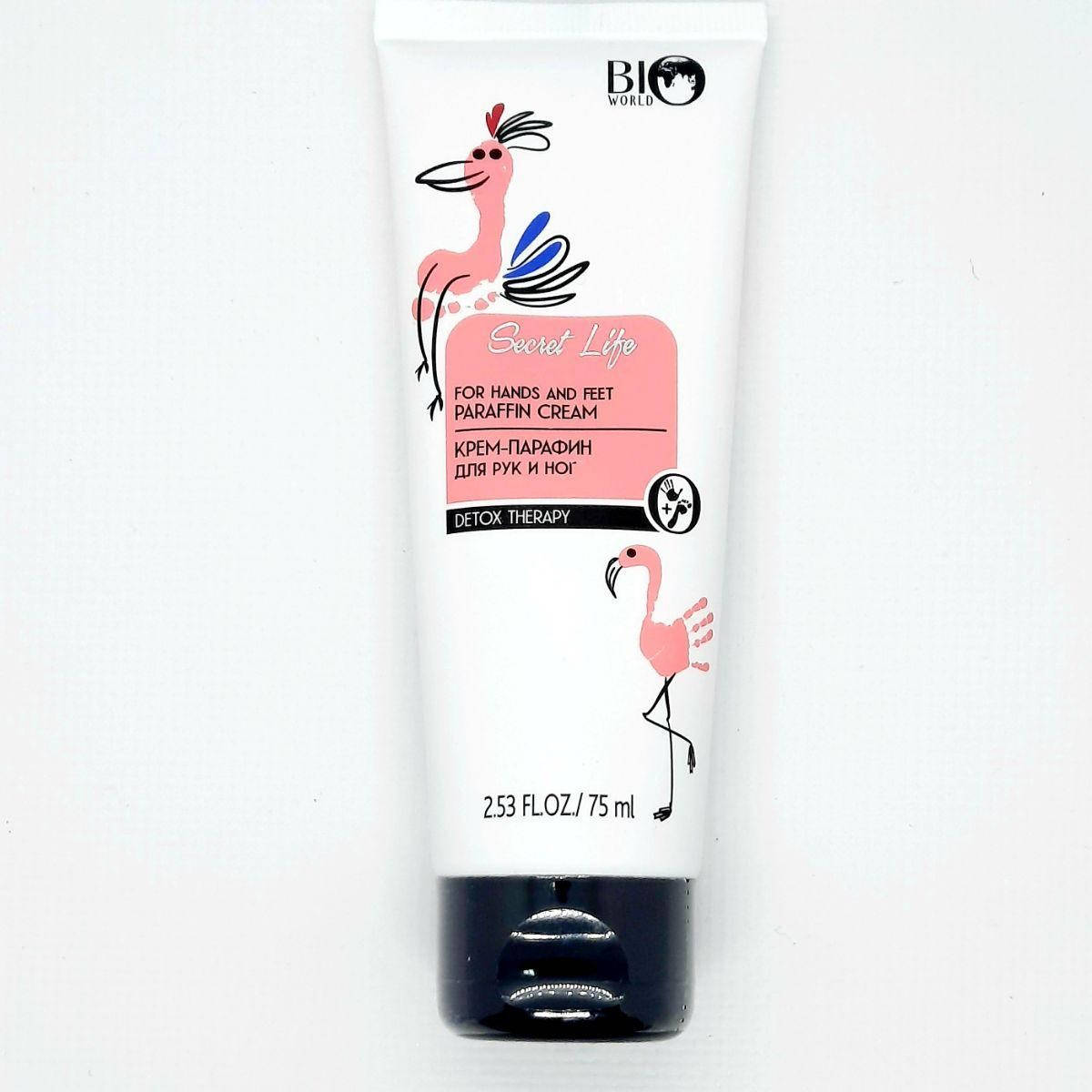 Крем-парафин для рук и ног Bio World Secret Life Detox Therapy For Hands And Feet Paraffin Cream 75 ml
Крем-парафин для рук и ног Bio World Secret Life Detox Therapy For Hands And Feet Paraffin Cream 75 ml