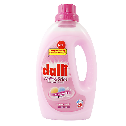 Гель для прання Даллі для шерсті і шовку Dalli wolle/seide 20р 1,1L 6шт/ящ (Код : 00-00010498)
Гель для прання Даллі для шерсті і шовку Dalli wolle/seide 20р 1,1L 6шт/ящ (Код : 00-00010498)