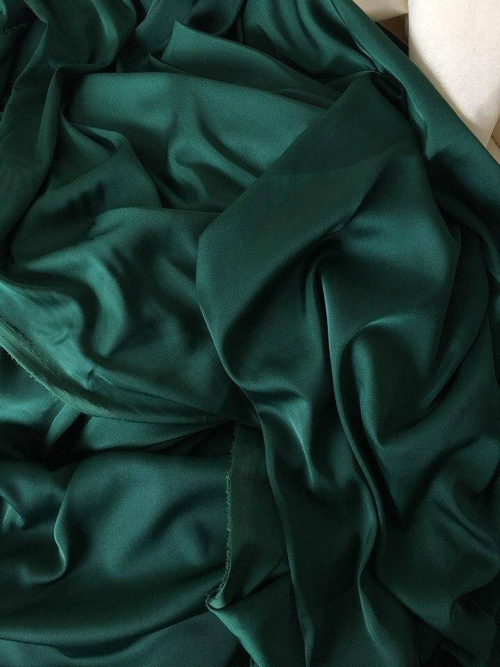 Шёлк армани ткань (зелёный бутылка)
Шёлк армани ткань (зелёный бутылка)