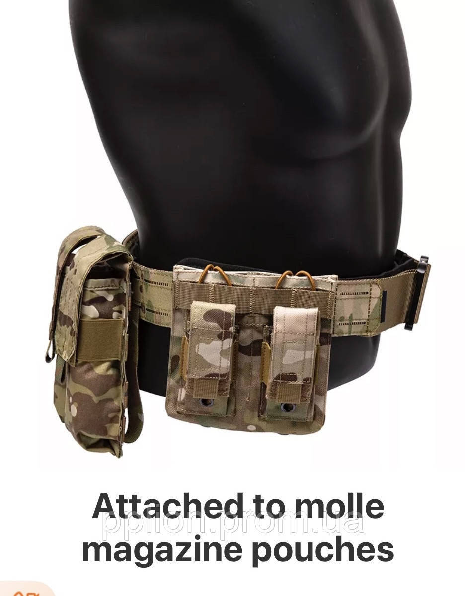 Тактичний швидкозйомний розгрузочний ремінь Laser MOLLE TB-002, з двох частин колір мультікам
Тактичний швидкозйомний розгрузочний ремінь Laser MOLLE TB-002, з двох частин колір мультікам